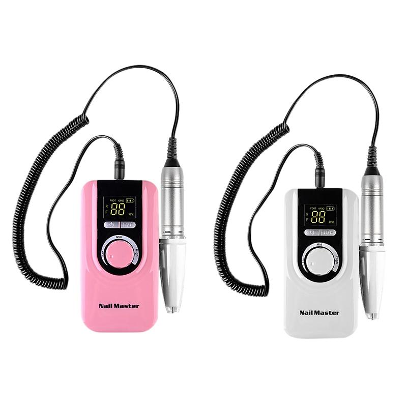 

25W Multi-Function 35000Rpm Rechargeable Portable Electric Nail Drill Machine Manicure Pedicure Set Nail Tools