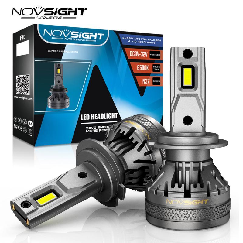 

NOVSIGHT 22000LM h7 led canbus Super Bright H4 Led Car Headlight Bulbs H11 H8 H9 H1 H3 9005 9006 9007 120W 6500K Auto Headlamps