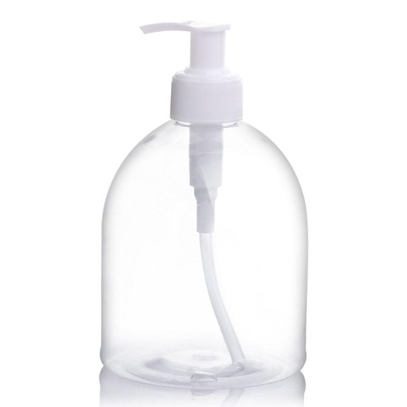 

500ML Pump Empty Bottle Plastic Hand Sanitizer Lotion Shampoo Dispenser Wash