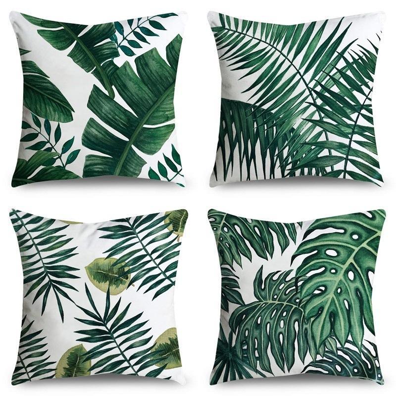 

2 PCgreen peach skin pillowcase polyester sofa cushion poszewki swiateczne cushion cover carcushion covers for living room chair1, See chart
