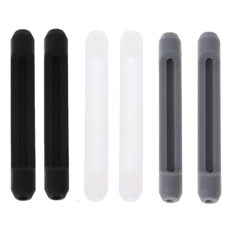 

Sunglasses Frames Glasses Ear Hooks Holder Anti Slip Silicone Grips Eyeglasses Sports Temple Tips L4ME, Silver