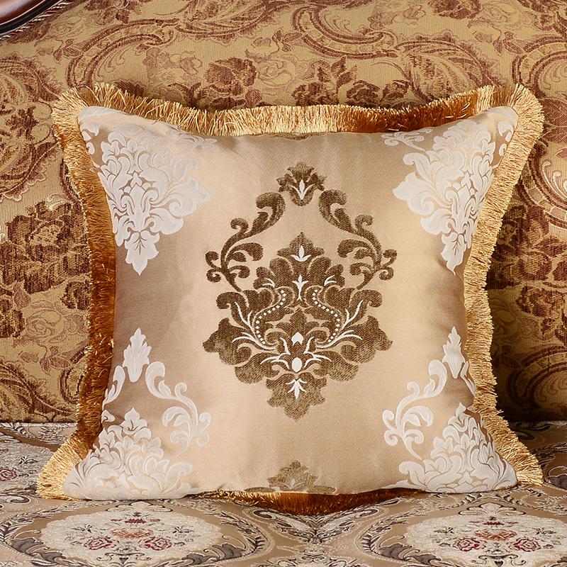 

Luxury Jacquard Velvet Cushion Cover Decorative Cushion Cover Decorative Pillowcase, D 30x50cm