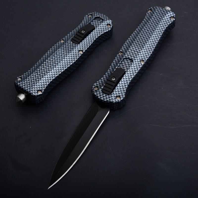 

wholesale OEM 3300 3350 defense automatic knife (7 kinds of styles) lightweight shank sturdy spring black blade tactical folding knife