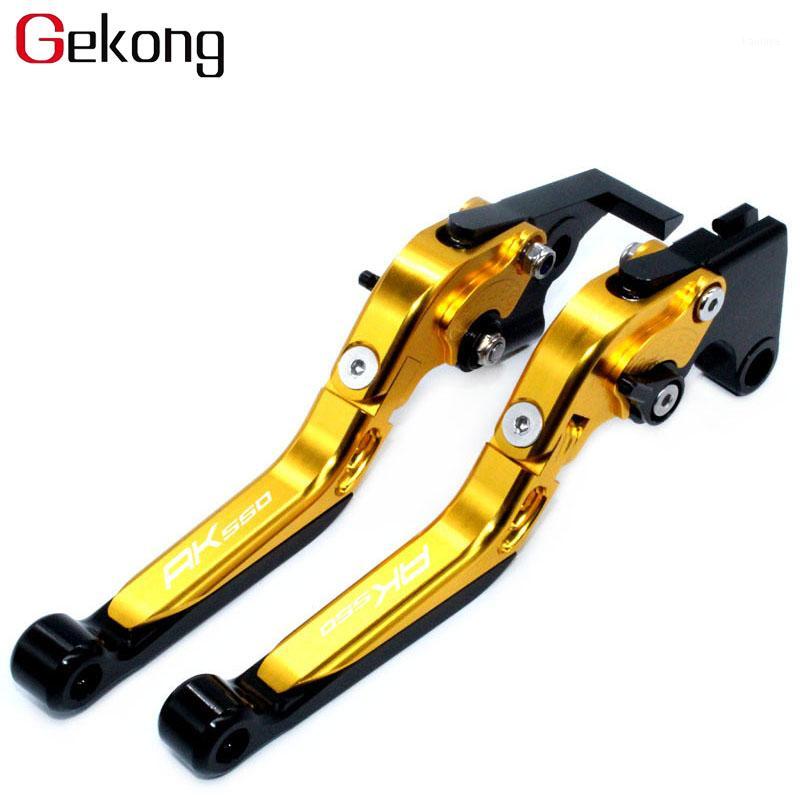 

Fit For KYMCO AK550 AK 550 2017 2018 Motorcycle CNC Adjustable Folding Extendable Brake Clutch Levers With High Quality1