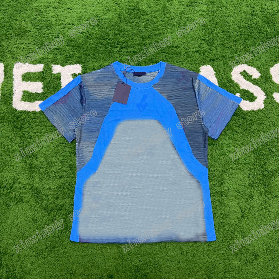 

22ss Men Women Designers T-Shirts tee 2054 print short sleeve Man Crew Neck paris Fashion Streetwear white black xinxinbuy S-2XL, Multi