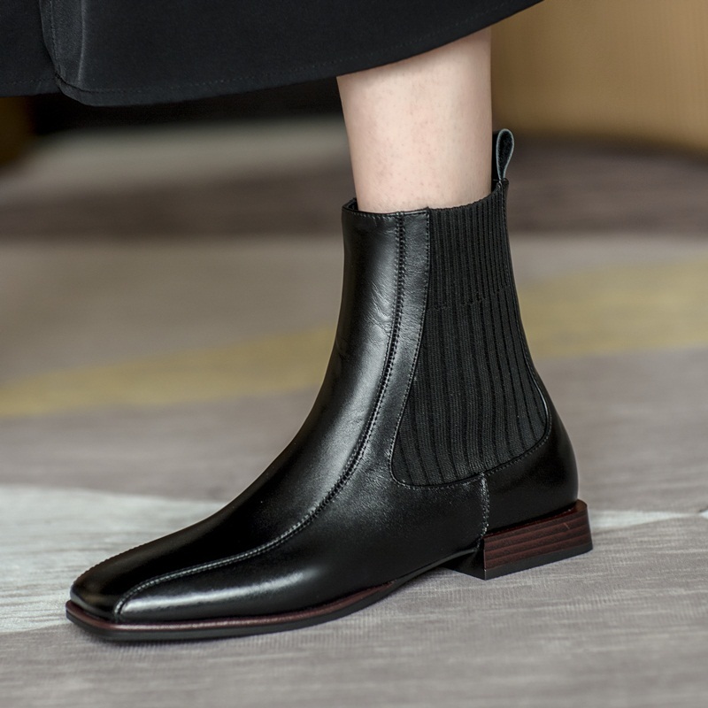 

2021 New Ankle Concise Women Elastic Foot Band Down to Shoes Woman Boots M9zt, Khaki.