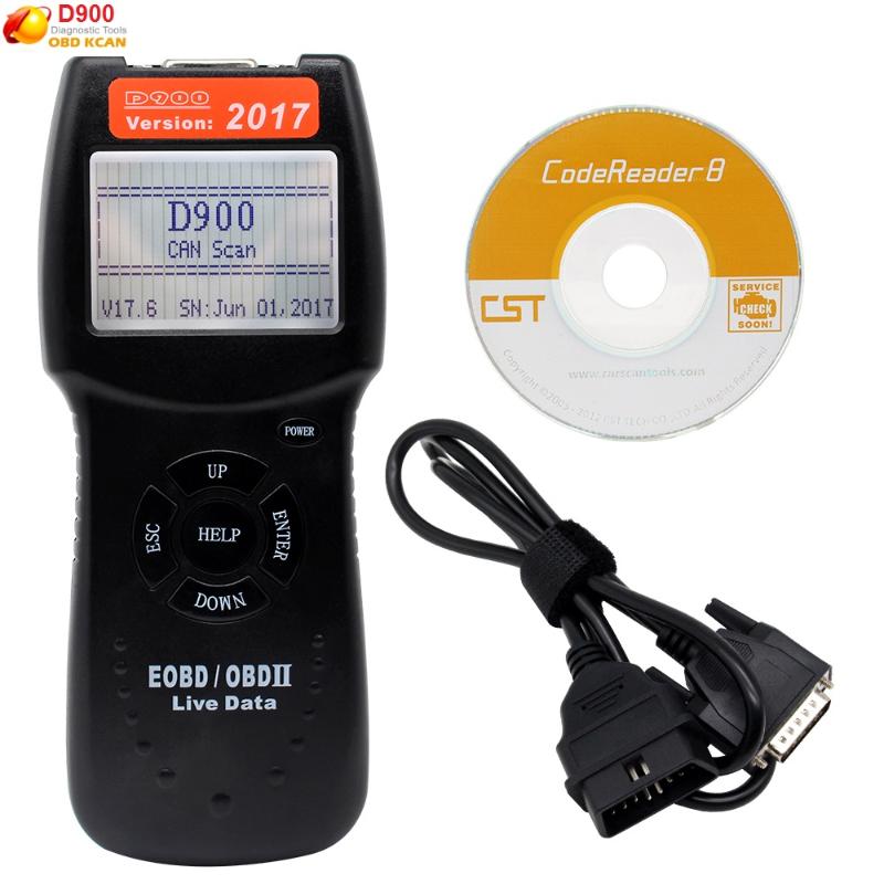 

D900 OBD2 CANBUS Reader OBD2 EOBD Car Engine Scanner Diagnostic Fault Code Scan D 900 Diagnostic Scanner @6