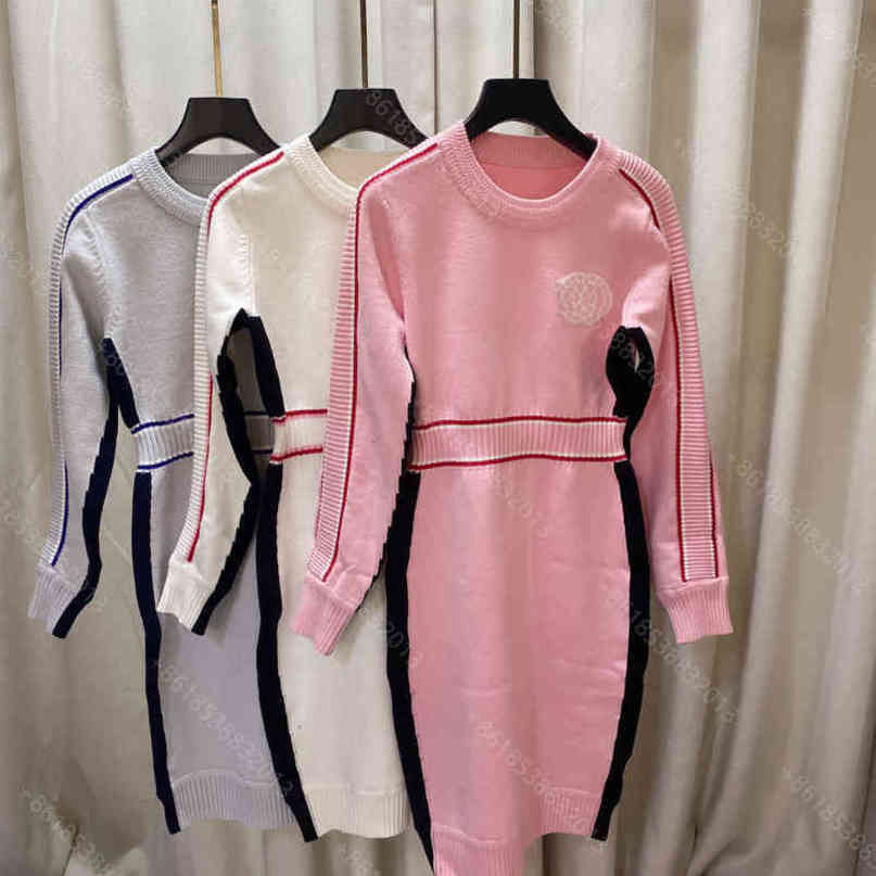 

women dress sweaters for fall and winter 22FW Apparel wool knit sweater dress for christmas tech fleece womens designer tracksuit clothes