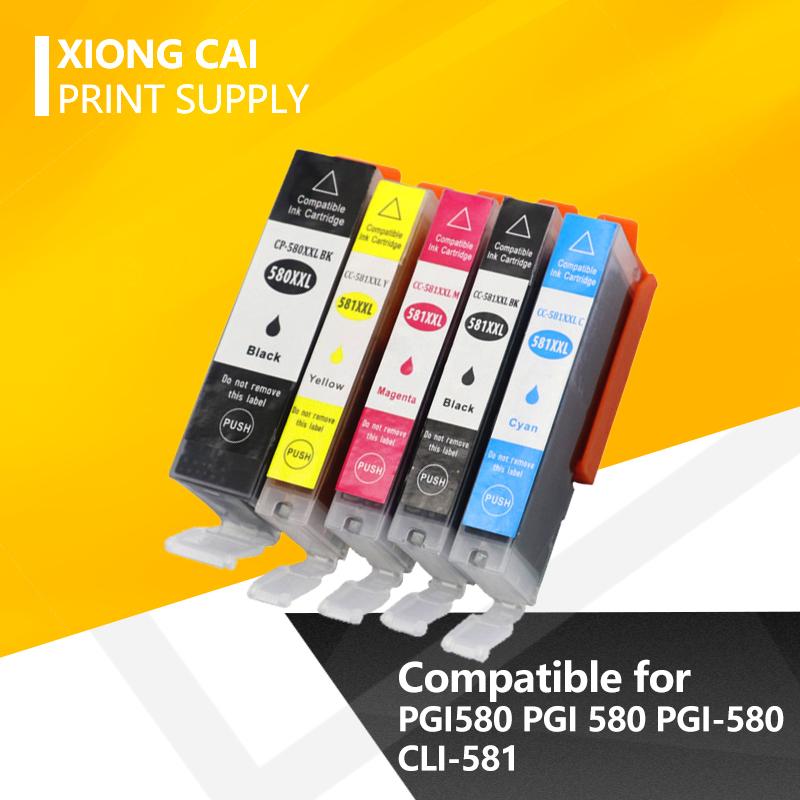 

2021 Ink Cartridge Compatible for Canon PGI580 CLI-581TR7550 TR8550 TS6150 TS6151 TS8150 TS8152 TS9150 TS9155
