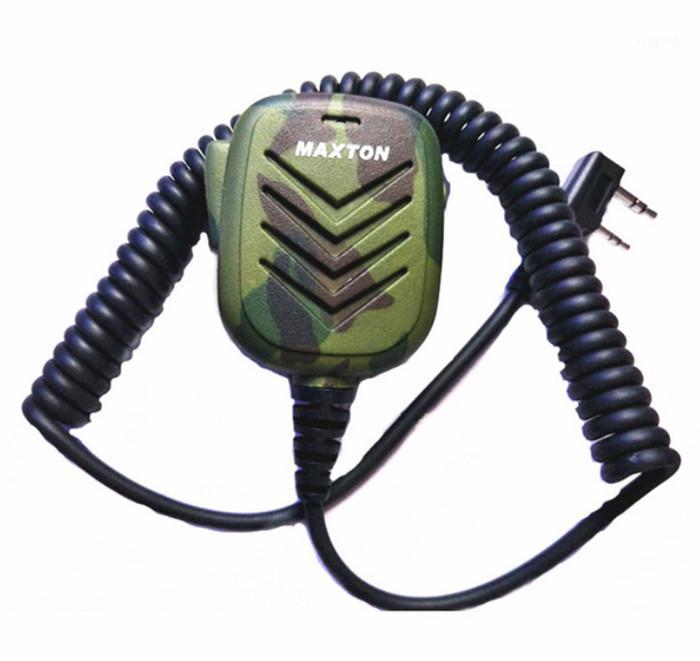

Nuevo camuflaje altavoz micrófono for walkie talkie baofeng uv-5r BF888S wouxun KG-UVD1P UV8D radios J4951