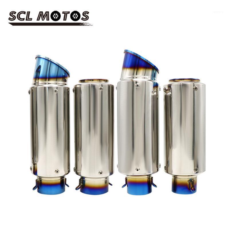 

SCL MOTOS Motorcycle 50.8mm 60mm Exhaust Muffler Pipe SC Laser GP Moto Escape For R6 GSXR1000 R25 MT07 CBR1000 cb650f gsxr2501