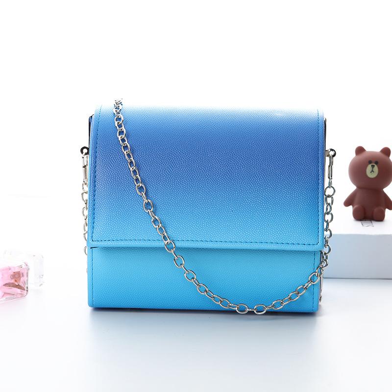 

One shoulder women's bag 2021 high quality fashion versatile gradient, Beige