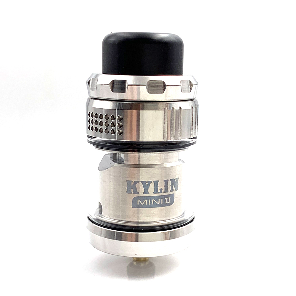 

Best Price Kylin Mini V2 RTA Atomizer 24.4mm Clapton Single Coil 3ml/5ml Top Airflow Tank Electronic Cigarette 510 Thread Vape Mod