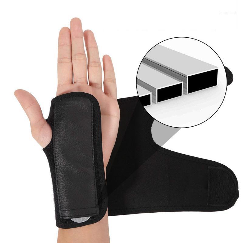 

Removable Wristband Steel Wrist Sprain Support Protector Tunnel Arthritis Carpal Brace Splint Wrap1, As pic
