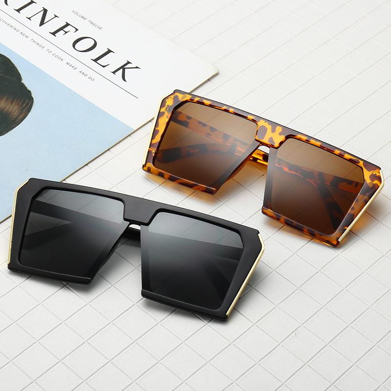 

Oversize Sunglasses Woman Square Sun Glasses for Women Cmaos Korean Fashion Trendy Unisex Eyewear Uv400 Shaded Driving Oculos