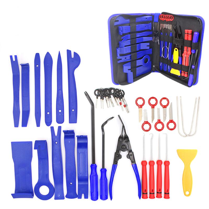 

Car Disassembly Hand Tool Kit Car Interior Pry Tool Kit Door Clip Trim Panel Dashboard Removal Radio Installer Tools
