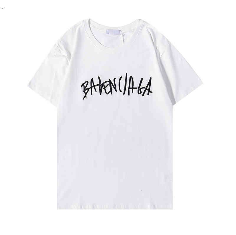 

Men's T-Shirts Letter print T shirt Men Women Black white Summer Fashion Casual Street T-shirt Hip-Hop short sleeve luxurys designer clothe PROP, 17