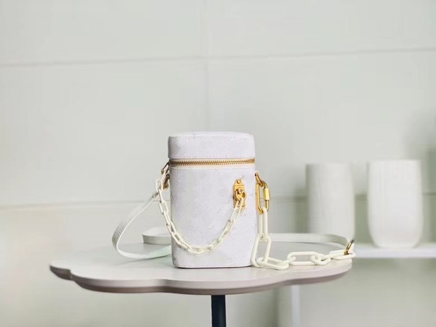 

Handbag Shoulder Bag lady Genuine leather handbag with letters printed small bag Accessories old Flower Pouch retro lady shoulder bags, Khaki