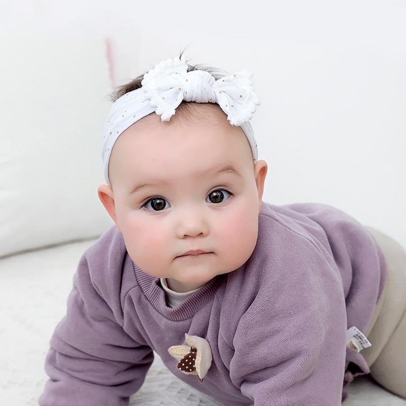 

Baby Kids Headband Bow For Girl Nylon Elastic Knot Headband Newborn Kids Turban Hair Band Accessoire Birthday Gift K0322