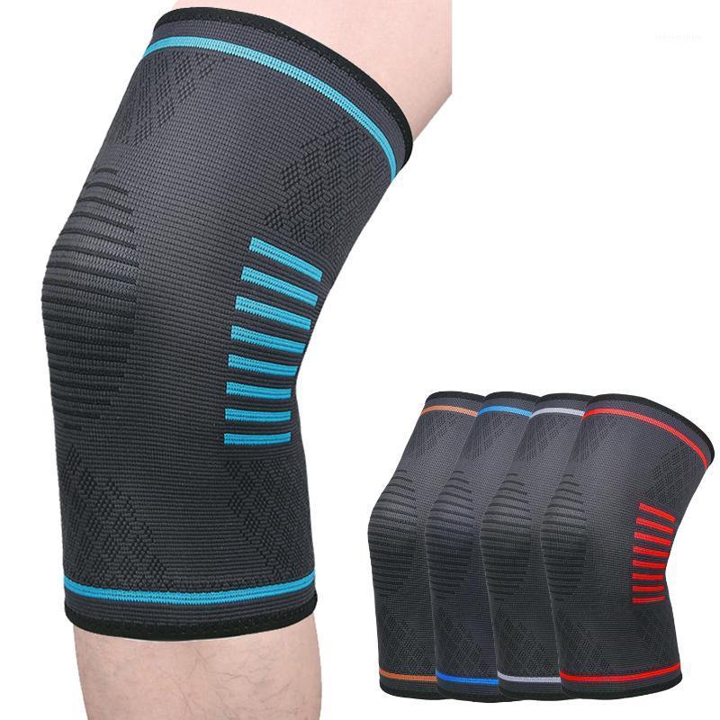 

1PC Silicone Knee Brace Support Protection Work For Arthritis Crossfit Knee Joints Pads Gym Sports Volleyball Snowboard Fishing1, White