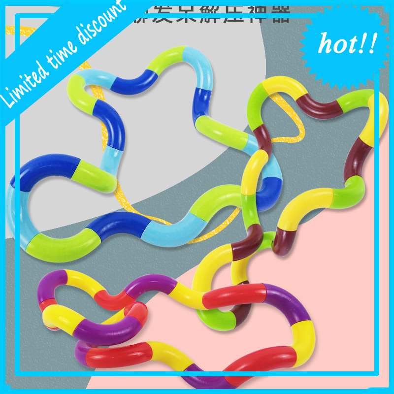 2022 toyshop NEW Fidget Anti Stress Toy Twist Adult Decompression Toy Child Deformation Rope Perfect for stress kids to play toys random send-image-751394294