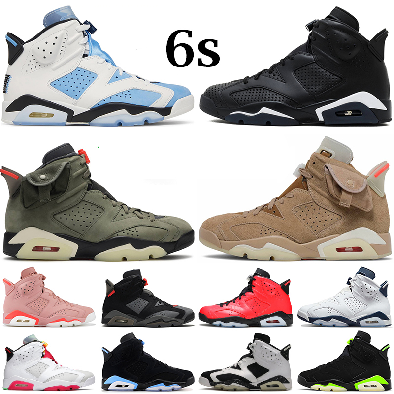 

UNC 6s basketball shoes 6 men women White Midnight Navy British Khaki Olive Black Cat Bordeaux Bred Gold Hoops mens trainers sports sneakers, #15 gold toe