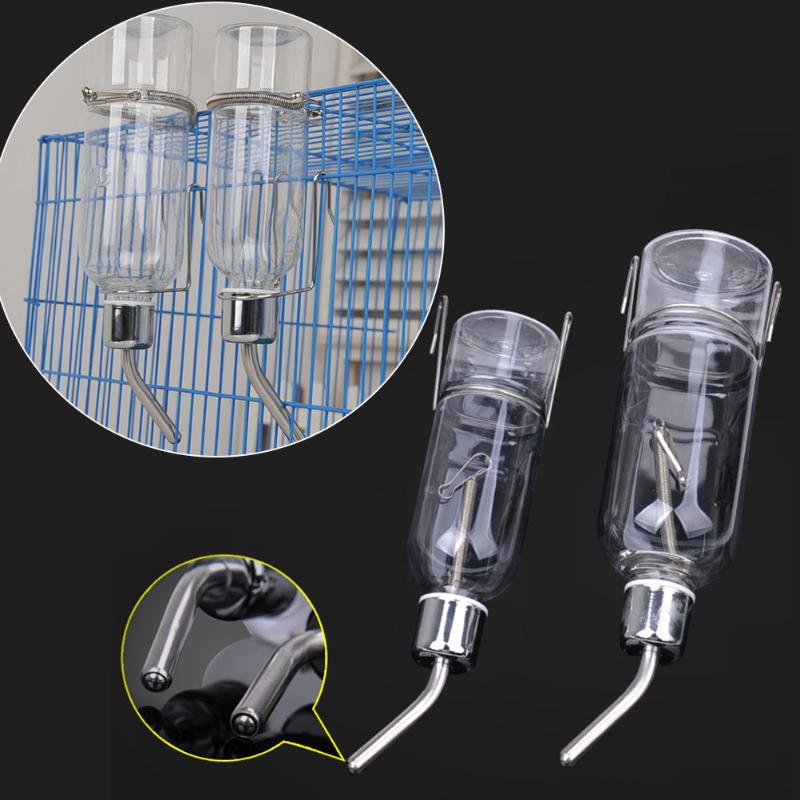 

Little Pet Rat Water Drinking Bottle Hamster Dispenser Cylindrical Feeder