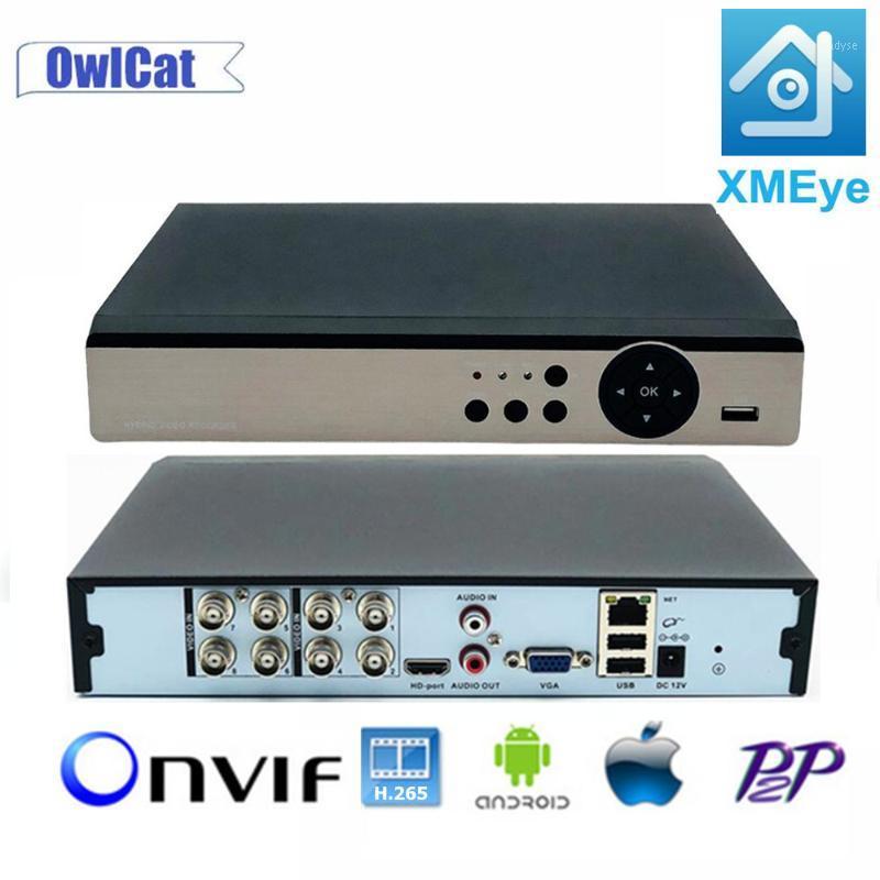 

4CH 8CH CCTV AHD DVR Mini DVR 5MP Digital Video Recorder Onvif XMEye XVI AHD TVI CVI CVBS IPC 6 in 1 Hybrid CCTV Registrar1