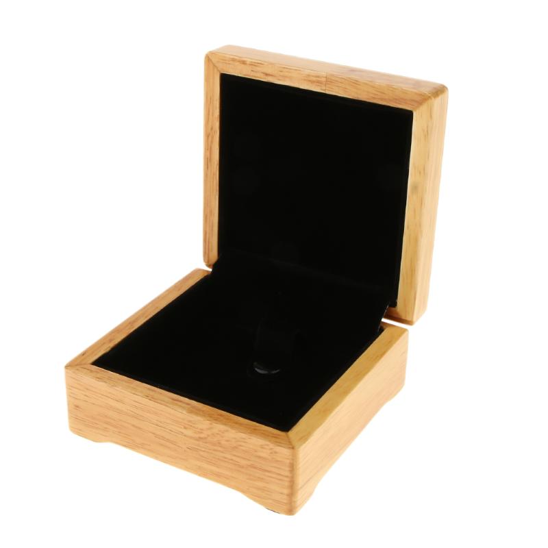

Unpainted Wooden Jewellery Box Bracelet Bangle Organizer Storage Container