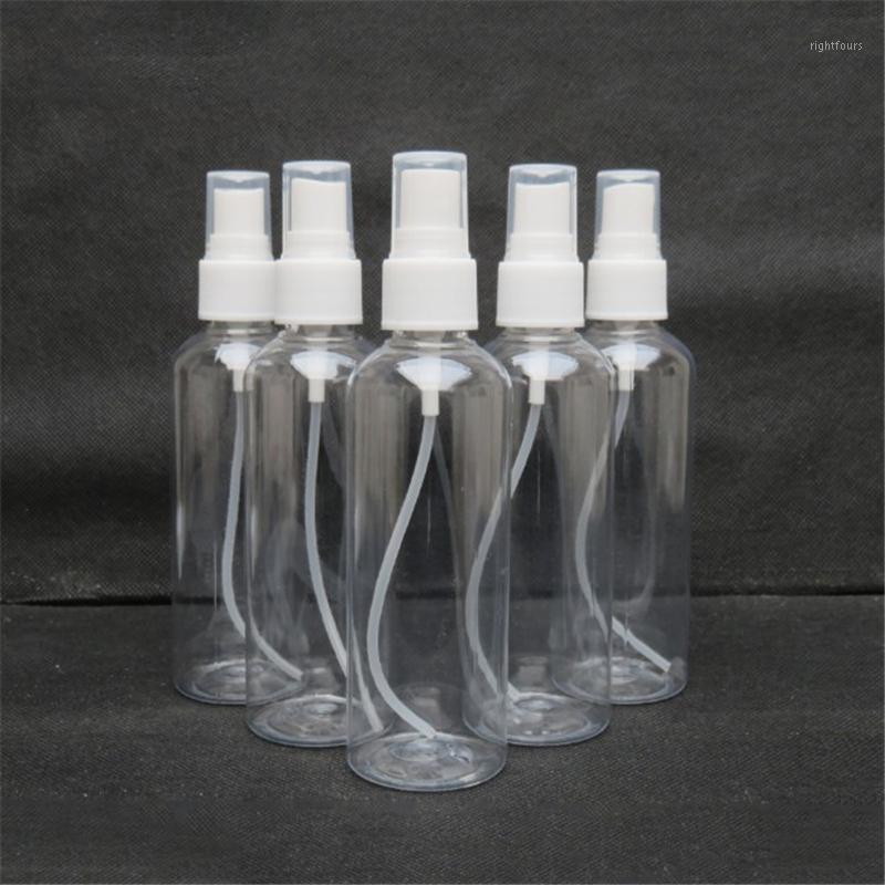 

4 Pcs/Set 100ML Empty Transparent Spray Bottle Cosmetic Containers Women Spray Perfume Bottle Clear Travel Plastic Bottles1