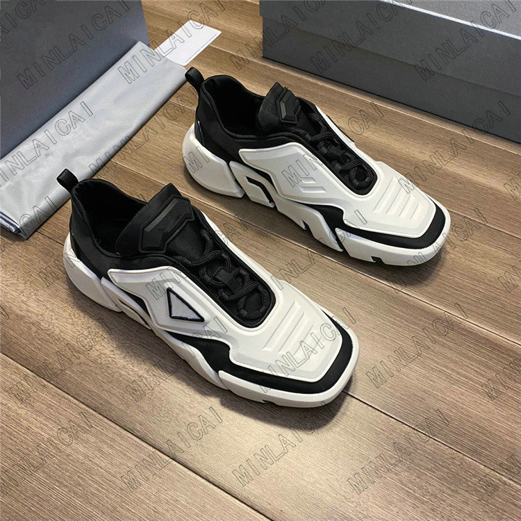 

Techno Stretch Fabric Shoe Mens Sneakers Luxurys Designers Nylon Sneaker Light Trainers Oversize Mans Casual Shoes