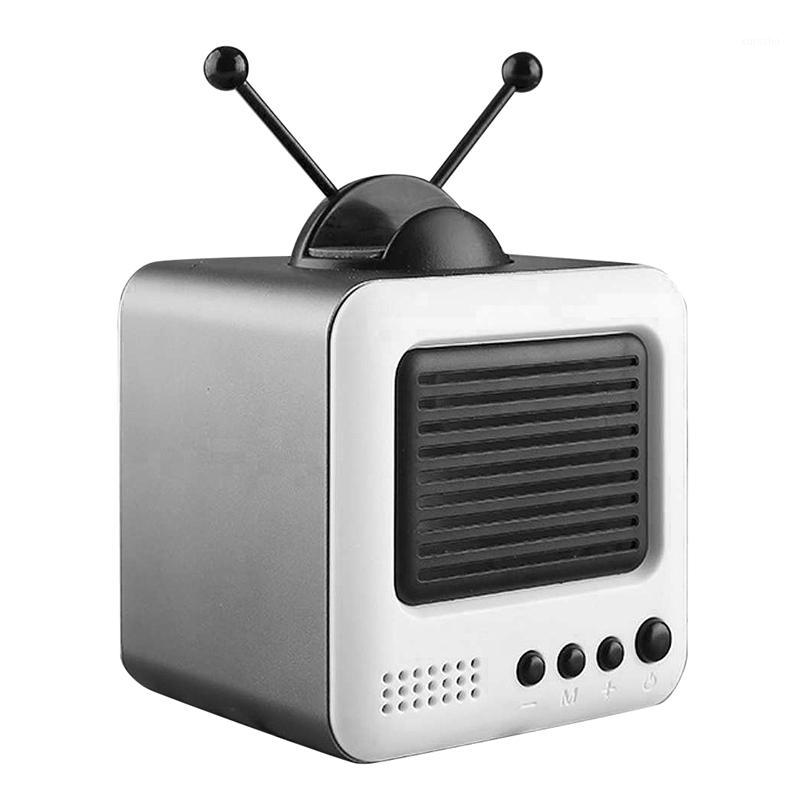 

Mini Wireless Speaker Retro Bluetooth Speaker TV Modeling Wireless Mini Music Player & Mobile Phone Bracket1