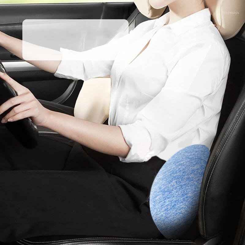 

Car Seat Soft Winter Pillows Memory Foam Lumbar Support Back Massager Waist Cushion Relieve Pain Car Interior#Y11