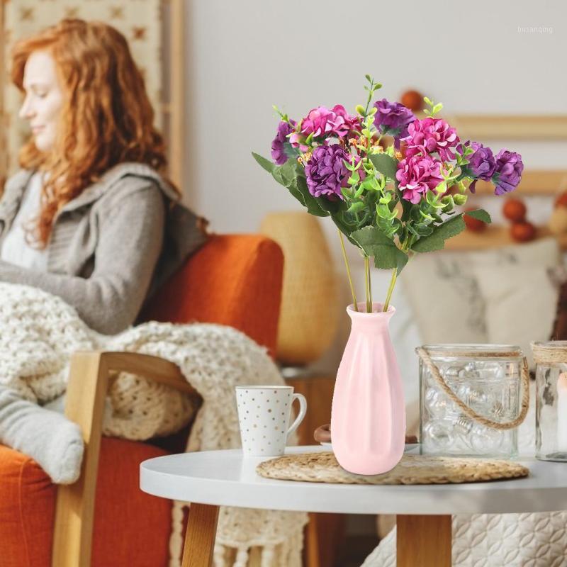 

Chrysanthemum Artificial Hydrangea Flowers Simple and Elegant Gardens Art Home Wedding Supplies Creative and Unique Projects1, White