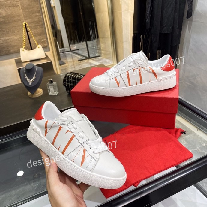 

top Man Fashion Mens Women Leather Breathable Shoes Open Low sports Sneakers yh200907, 04