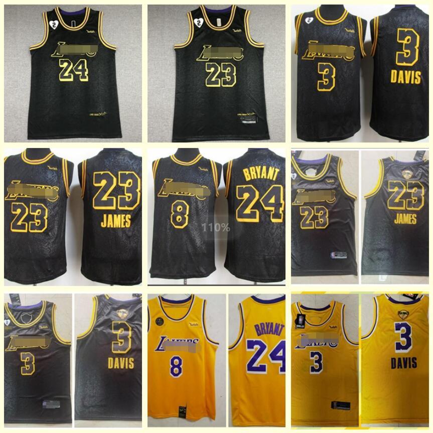 

2020Los Angeles Lakers jerseys LeBron James Key players basketball jersey;swingmen nba swingm basketball jerseys, Black;red