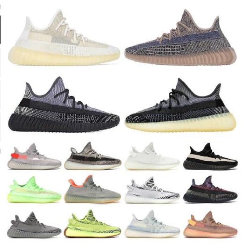 

Natural 3M Static Reflective Running shoes Beluga 2.0 Zebra Sesame Butter Semi Frozen Yellow Cream White Black Men Women Sneaker 36-47, Core black white