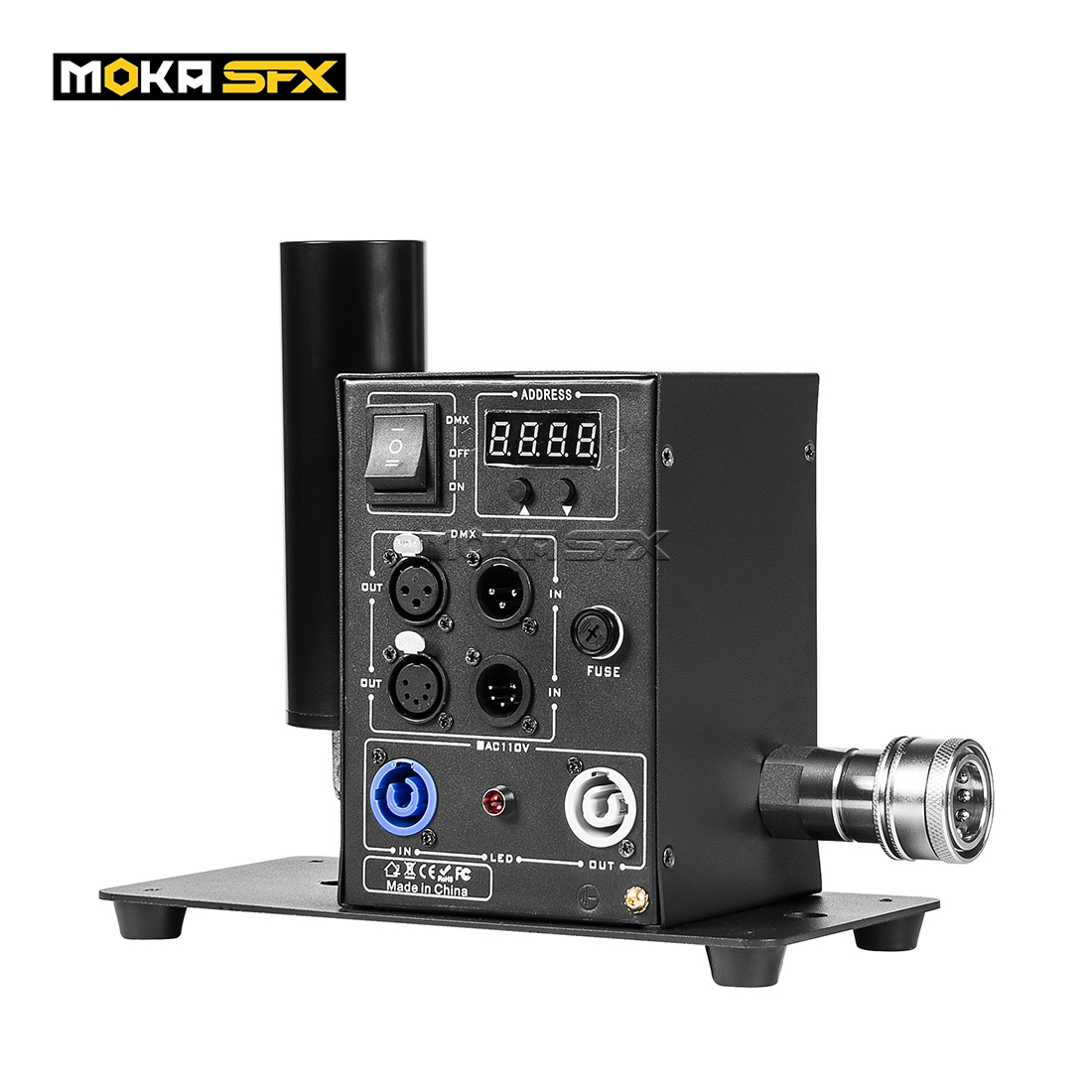 

MOKA MK-C09 Club Cannon CO2 Stage CO2 Cannon Fog Jet CO2 Cryo Jets Machine Professional DJ Equipment Digital Cannon Club