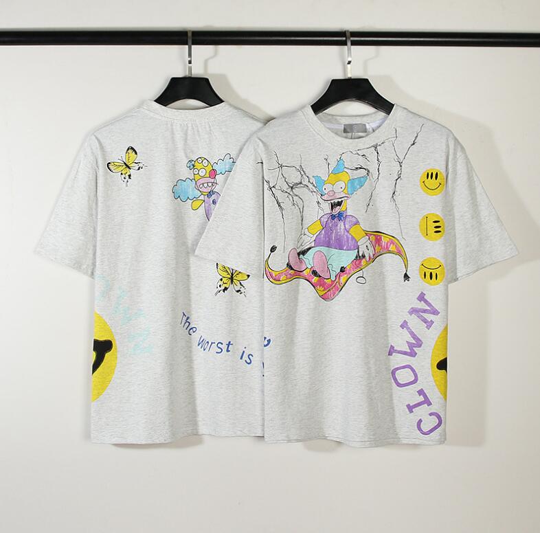 

Anime T Shirt for men women short sleeve hip hop smile t-shirt