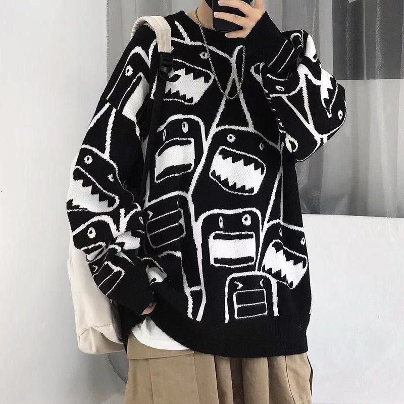 

2021 High quality Men's Women's Jerseys on the Fall Winter Cartoon Sweater OXU9