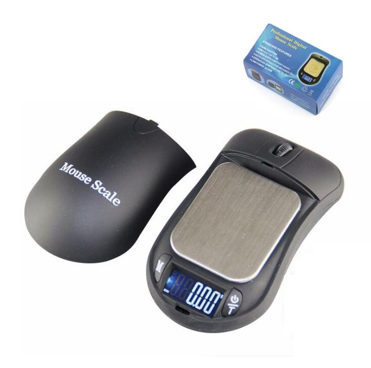 

Mouse Shape Kitchen Scales 100g 0.01g Portable Digital Jewelry Car Key Scale for Carat Diamond Lab 0.01 Gram Precision