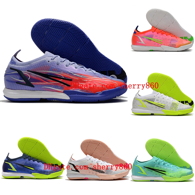 

New Soccer Shoes Vapores 14 Elite IC Indoor Football Boots Training Neymar Cristiano Ronaldo CR7 Cleats Futebol, As picture 6
