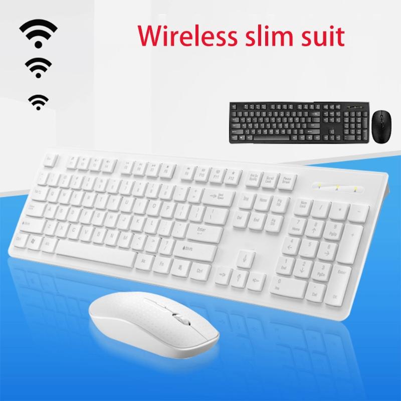 

Wireless Keyboard And Mouse Ergonomic Mice Keyboard Mouse Set 896F