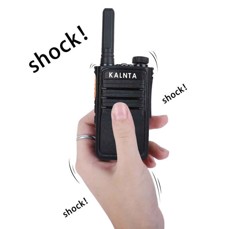 

2 pcs vibration walkie talkie portable radio mini walkie-talkie column micro speaker intercom walk talk set tourism