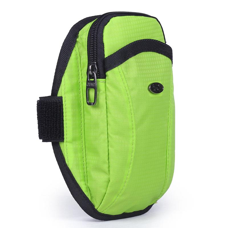 

Unisex Waterproof Oxford Casual 6.0" Cell/Mobile Phone Case Wrist Bag Women Men Arm Band Belt Bags Purse Pouch New, Black