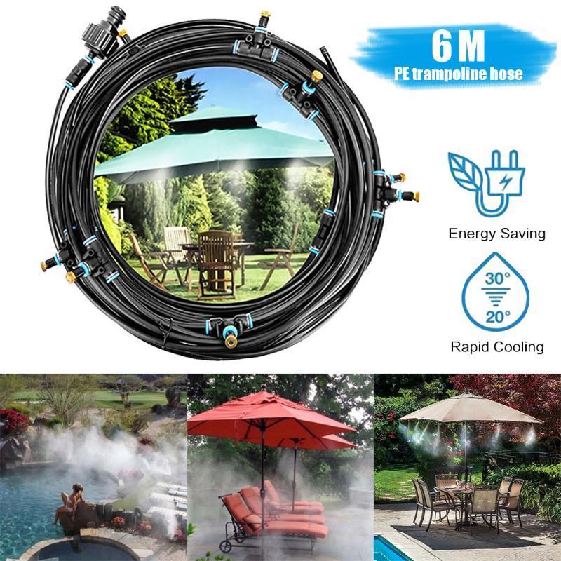 

Trampoline Sprinkler PE Spray Pipe Set Spray Cooling Pipe Grass Garden 6 Meters For Amusement Park Facilities and Garden Lawn1, As pic