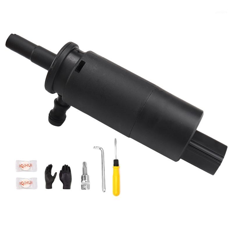 

Head Light Headlight Washer Pump Kit Fit for E46 E90 X5 E60 E65 E66 X3 67128377430 Black1