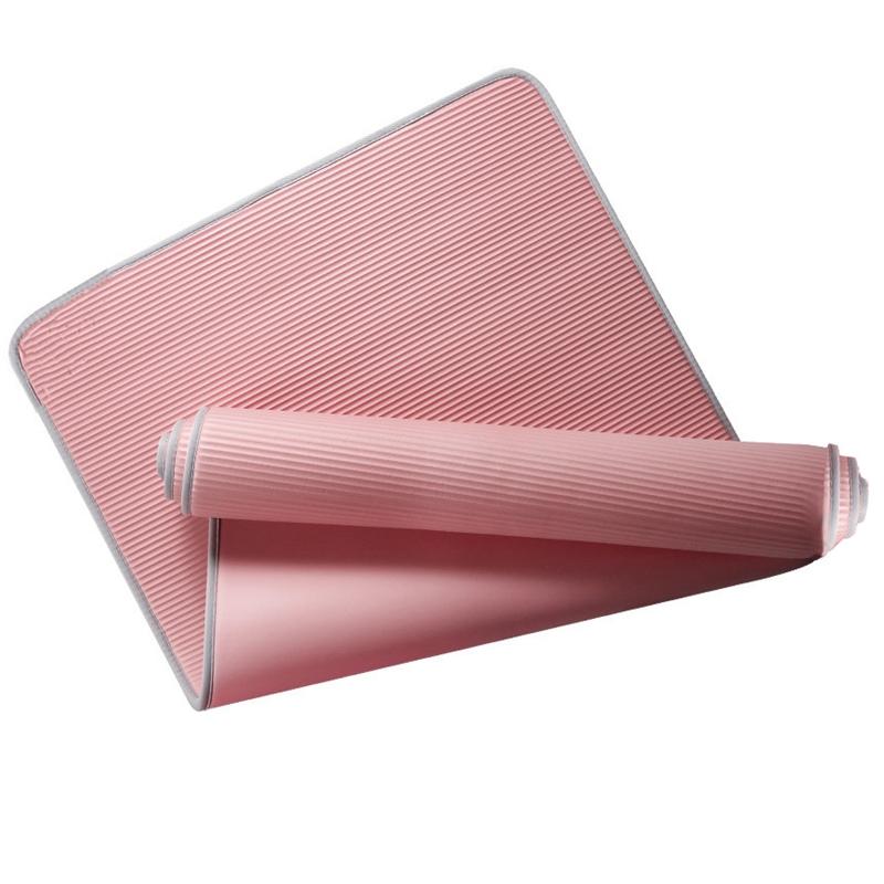 

Yoga Mat 10MM Non-Slip Mats Thickened Fitness Dance Mat for Men And Women Home Beginner, Pink