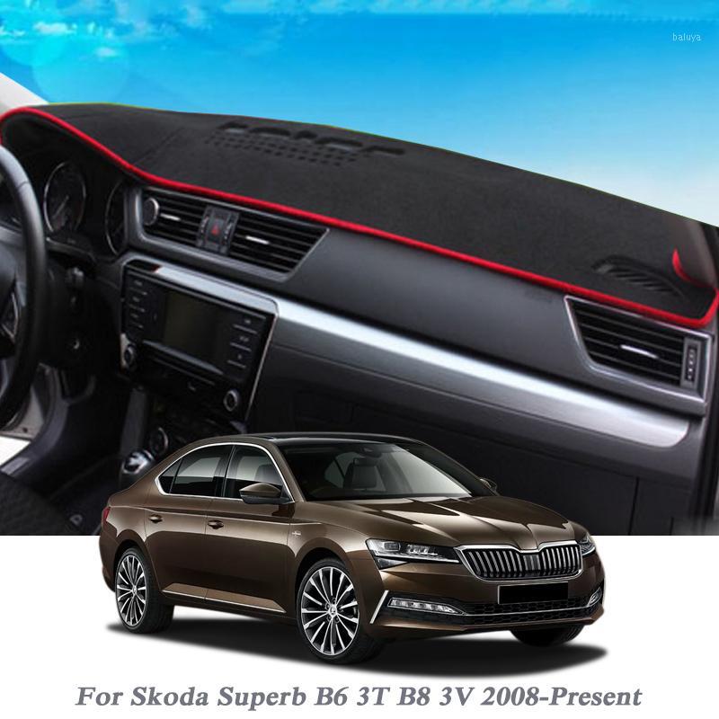 

Car Styling Dashboard Avoid Light Pad Instrument Platform Cover Mats Rose For Superb B6 3T B8 3V 2008-Present LHD&RHD1