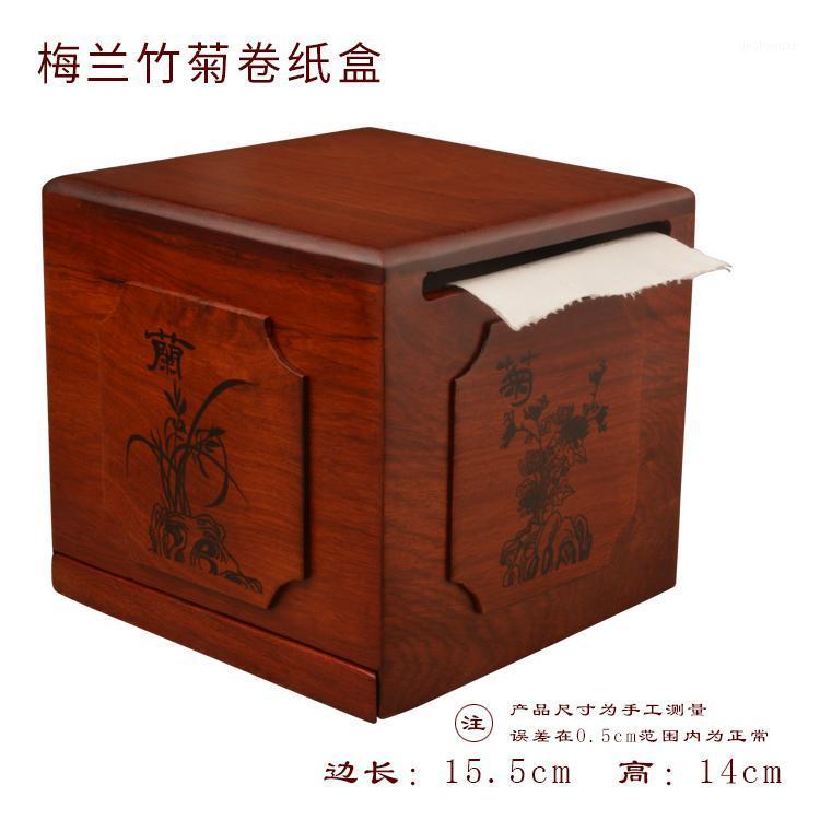 

NEWYEARNEW Vintage Wood Tissue Box Exquisite Nation Arts and Crafts Vintage Decoration Home Decoration Wedding Gift1